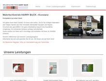 Tablet Screenshot of harry-buck.de